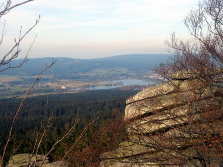 Blick vom Rudolfstein auf den Weissenstädter SeeDSCN7542.JPG