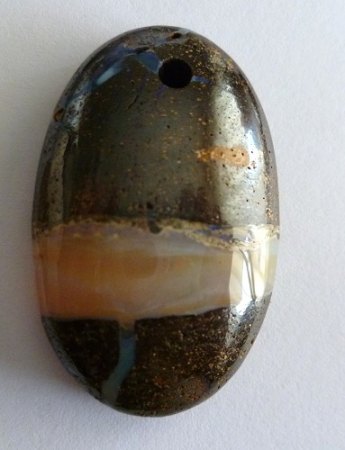 Boulder-Opal-Anhänger  oval..JPG