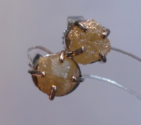 Diamant Ohrstecker 585 WG  gefertigt von Goldschmiedin Anke Kleefeld Nürnberg.jpg