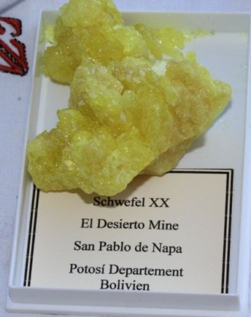 Mineralien aus Bolivien