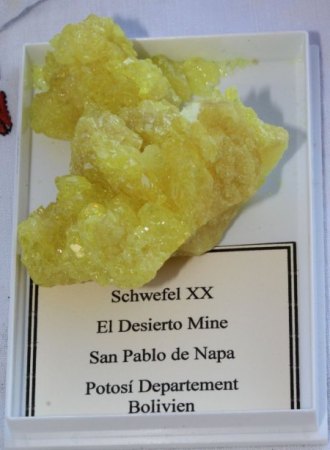 Mineralien aus Bolivien